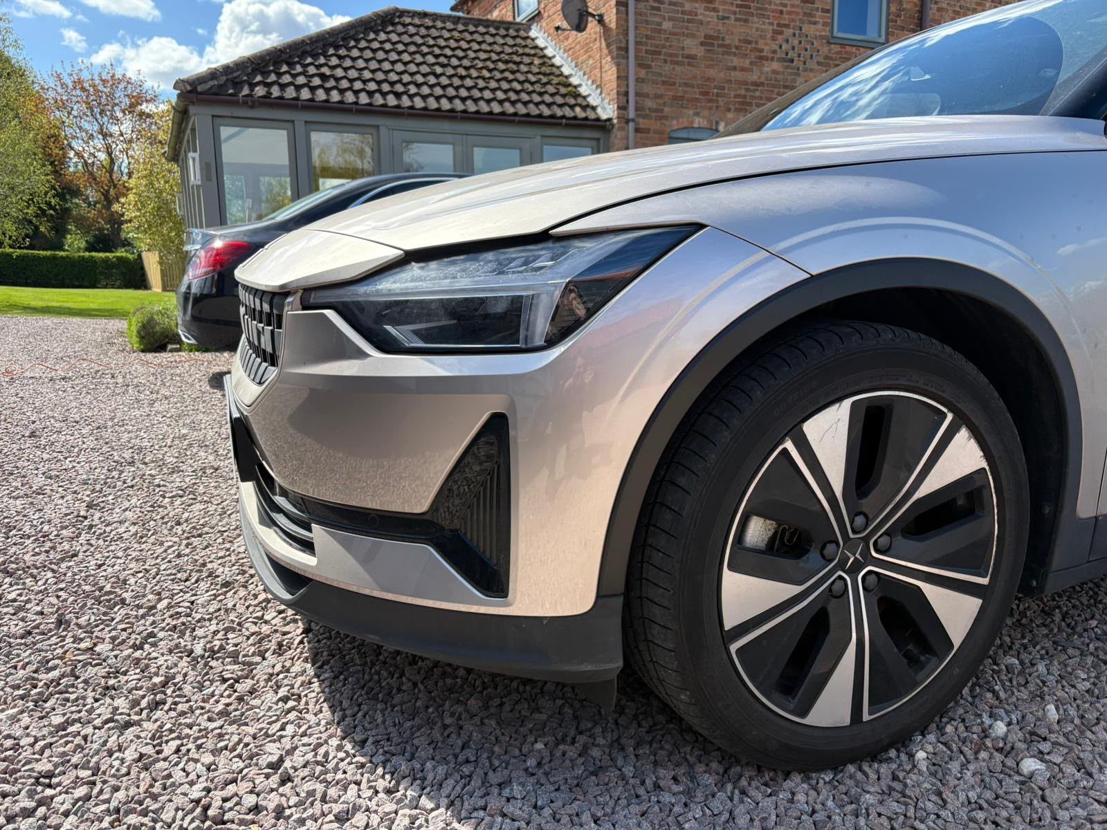 Scratch repair after professional repair